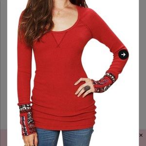 We the Free Thermal Kyoto cuff sleeve